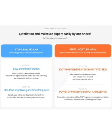 I M SORRY FOR MY SKIN Peeling Pad & Moisture Mask | Korean Toner & Exfoliating Face Pads | Glass Skin Self Care Travel Essentials Kit (Set of 3 - Buy Online on GoSupps.com