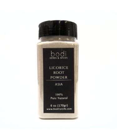 bodi : Licorice Root Powder | 6oz to 5lb | 100% Pure Natural Hand Crafted (5 oz) 1 Ounce (Pack of 1)