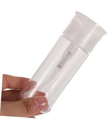 POPETPOP 1 Set Nail Polish Remover Bottle Liquid Press Dispenser Press Dispenser for Polishing Compound Alcohol Liquid Press Pumping Dispenser Press Bottle Pp White Pump Type - Buy Online on GoSupps.com