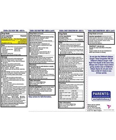 Delsym Children's Cough & Chest Congestion Liquid - Day & Night Relief - 8 oz Cherry & Berry | International Shipping Available - Buy Online on GoSupps.com