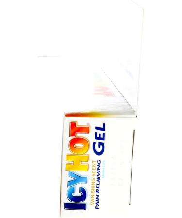 Icy Hot Vanishing Pain Relief Gel 2.5oz - Fast-Acting Pain Relief - Buy Online on GoSupps.com