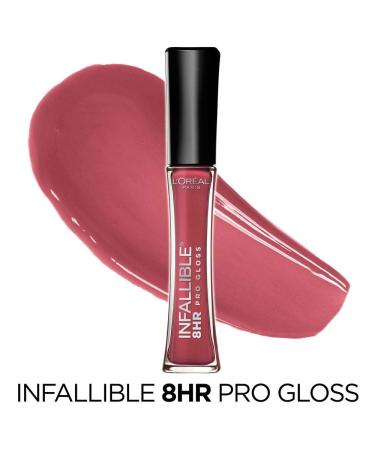 L'Or al Paris Makeup Infallible 8 Hour Hydrating Lip Gloss - Bloom 0.21 Fl Oz - Buy Online on GoSupps.com