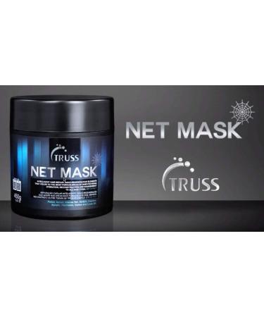 Truss Professional Net Hair Mask - Intensive Repair for Curly Hair - Nano Protein Infused Anti-Static Mask - Repairs & Hydrates Damaged Curls - Buy Online on GoSupps.com
