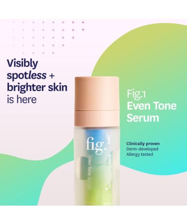 Buy Fig.1 Even Tone Serum - Post-Partum Acne-Prone & Sensitive Skin Treatment Evens Dark Spots with Tranexamic & Azelaic Acid 30ml - International Shipping Available - Buy Online on GoSupps.com
