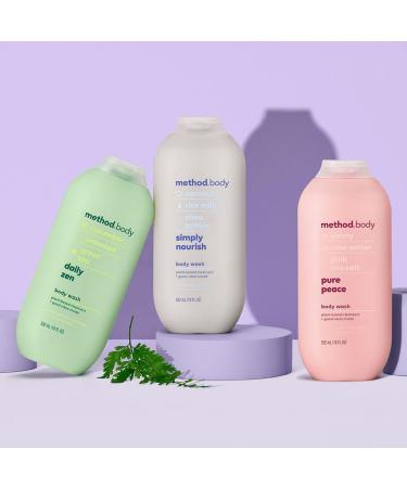 Shop Method Body Wash Sampler - Pure Peace Sea & Surf Simply Nourish | International Shipping Available - Buy Online on GoSupps.com