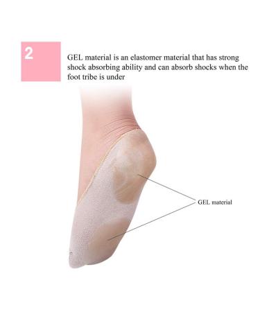 Moisturizing Gel Socks with Spa Quality - Ultra-Rich Vitamin E & Oil for Soft Feet | 1 Pair - Buy Online on GoSupps.com