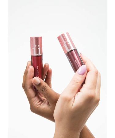 M2U NYC Metallic Liquid Lipstick - Long Lasting High Impact Color | Metallic Ink Lipstick for Women (Red - Empire State) - Buy Online on GoSupps.com