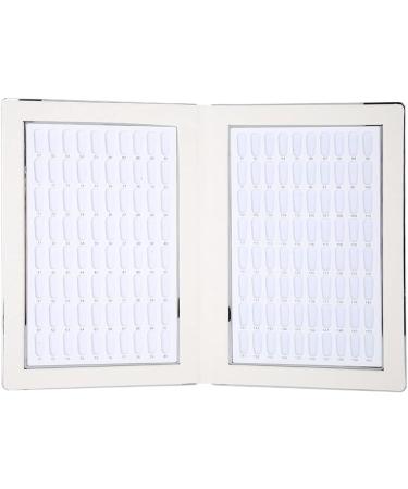  Haofy Haofy Nail Gel Card 160 Nail Slots Nail Gel Color Nail Polish Display Nail Art Book Showing Shelf (GOLD) - Buy Online on GoSupps.com