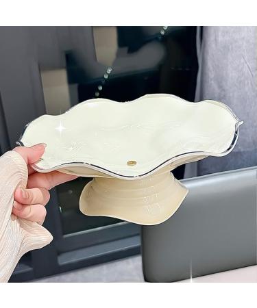 Fruit Snack Tray Luxurious Fruit and Snack Tray - Elegant Home Decor for Living Room | Elegant and High-end Dried Fruit and Candy Dish for Coffee Tables - Buy Online on GoSupps.com