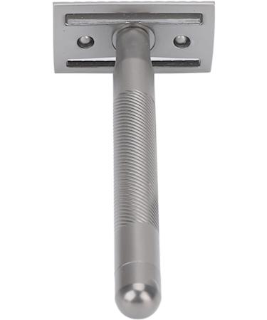 Safety Birthday Gift Ergonomic Double Edge Safety Portable Mode for Home Travel (Silver) - Buy Online on GoSupps.com