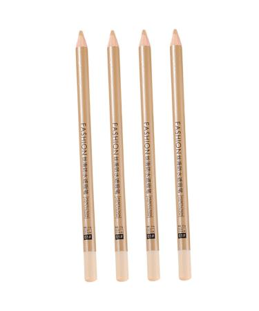 Didiseaon 4pcs Concealer Pen Makeup Concealer Women Makeup Supplies Concealer for Dark Circles Concealer for Makeup Concealer for Marks Concealer for Freckle 1 g (Pack of 1) White