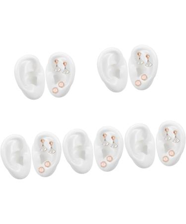Buy 5 Pairs Silicone Artificial Ear Models - Realistic Display Simulation Ear Molds for eCommerce Shipping Worldwide - Buy Online on GoSupps.com