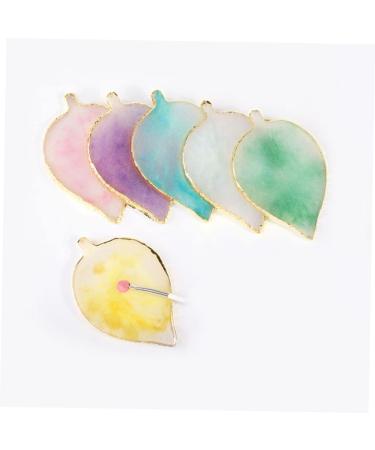 Buy Healeved Color Display Plate Makeup Palette - Nail Art Drawing Dish for Gel Resin & Manicure - 11.4x7.2cm White - International Shipping Available - Buy Online on GoSupps.com