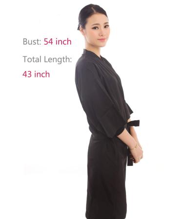 Kimono Style Salon Client Gown Robe Cape - Large Size (1 Pack) - Buy Online on GoSupps.com