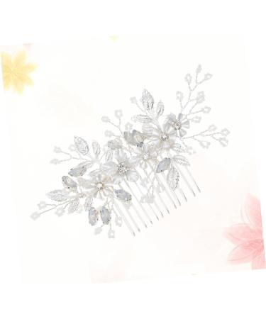 POPETPOP Bridal Hair Comb Wedding Hair Accessories Pearl Hair Accessories Rhinestone Headpiece Rhinestone Hair Comb Crystal Hair Comb Rhinestones Headgear Grab The Drill Bridesmaid - Buy Online on GoSupps.com