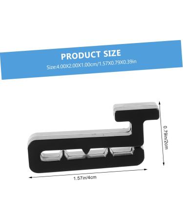 JECOMPRIS Helmet Mask Hooks | Practical Holder Connections for Snowboard Ski & Bicycle Helmets | Durable PVC Face Mask Support - Buy Online on GoSupps.com