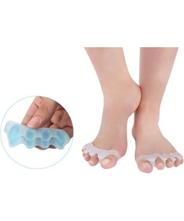 Pack of Gel Toe Separators for Big Toe Pain Relief - Unisex Foot Care Solution for Men & Women - International Shipping Available - Buy Online on GoSupps.com