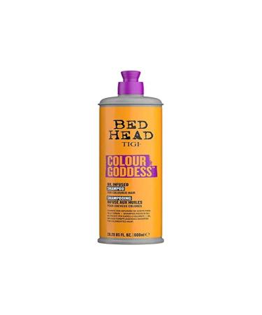 TIGI Bed Head COLOUR GODDESS SHAMPOO FOR COLORED HAIR 20.29 fl oz Vanilla 20.29 Fl Oz (Pack of 1)