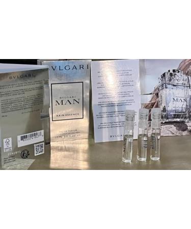 BVLGARI Man Rain Essence EDP Lot of 3 Mini Spray Sample Vials each 0.05 fl oz/1.5 ml each - Buy Online on GoSupps.com