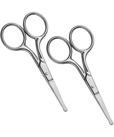 FRCOLOR Beauty Scissors Set - 10 Pcs Stainless Steel Hair Eyebrow Beard and Facial Trimming Tools - Cosmetic Kit for Men & Women - Buy Online on GoSupps.com