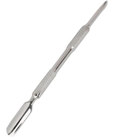 Dual Head Cuticle Pusher Stainless Steel Cuticle Pusher Nail Pedicure Tool for Dead Skin Callus Removal - Buy Online on GoSupps.com