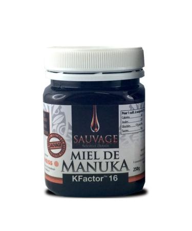 Dr Theiss - Miel de Manuka Sauvage 16+ - Qualit Sup rieure Nectar Pur - Miel 100% Naturel Taux de Pollen de Manuka 96%