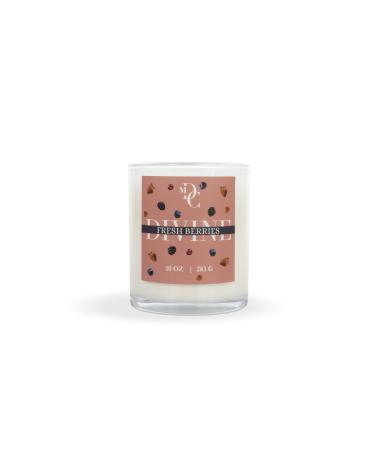 | Fresh Berrries Scented Candle | 10 oz | Premium Candle | Aromatherapy