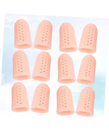 Healifty 6 Pairs Protective Toe Cap Cushion Tubes - Skin Color - 4.5X2.1 cm - Buy Online on GoSupps.com