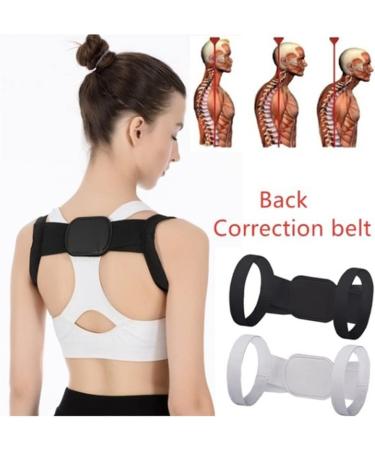 ZUIAI Posture Back Corrector Shoulder Straight Support Correction Brace Belt Aids(OneColor M) Medium Onecolor - Buy Online on GoSupps.com
