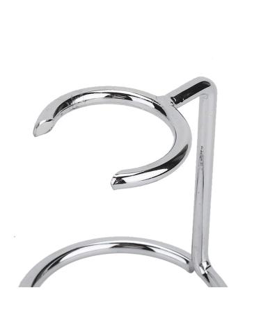 Men's Stainless Steel Shaving Brush Stand & Razor Holder | Perfect for Salon Home & Travel - Buy Online on GoSupps.com