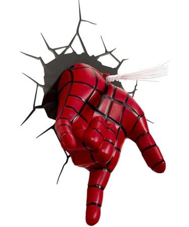 3D Light FX Marvel Spiderman Hand - Night Light | Buy Internationally - Buy Online on GoSupps.com