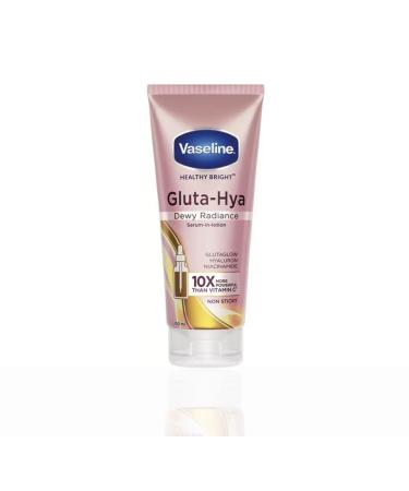 Gluta-Hya Dewy Radiance 200ml | Serum-In-Lotion | Hyaluron | Vitamin C | Pro Retinol | Serum-in-lotion | Non Sticky | Visibly Brighter Skin - Pack of 1