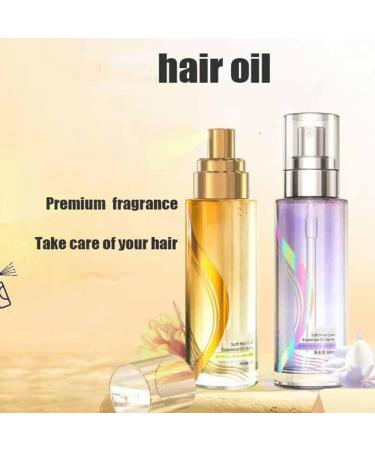Long-Lasting Lightweight Hair Soft Essential Oil Spray Fluffy Volumizing Hair Spray Protein Smoothing Cream Smooth Frizz and Add Shine For All Hair Types (2pc) - Buy Online on GoSupps.com