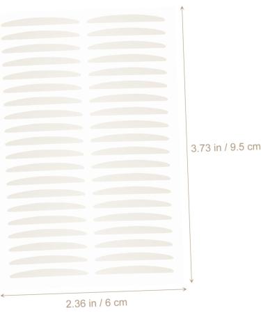 FRCOLOR 60 Sheets Double Eyelid Sticker Double Side Tape Eyelid Strips Women Eyelid Stickers Cosmetic Tool - Buy Online on GoSupps.com
