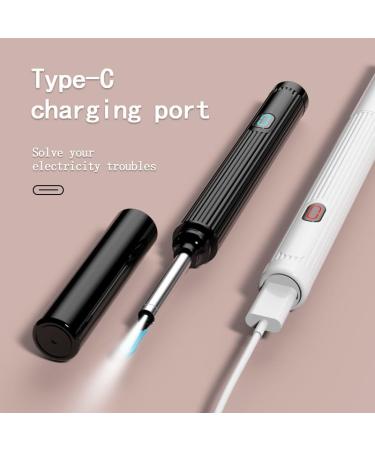 Ear Cleaner with 1080P Camera - Ear Wax Removal Kit for iPhone, iPad, Android Phones - Black - Buy Online on GoSupps.com
