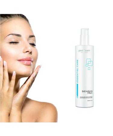 POSTQUAM Professional Senskin Milk 250ml - Cleansing Milk for Normal/Sensitive Skin | Softening & Moisturizing Formula - Buy Internationally - Buy Online on GoSupps.com