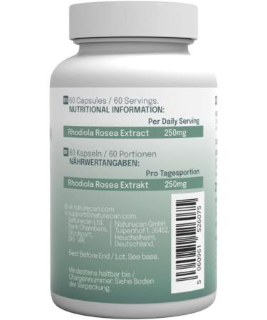  Naturecan NATURECAN Vegan Petal Extract with Folic Acid to Support Healthy Active Lifestyle - 60 Capsules - Adaptogen - Vegan & Gluten Free - Buy Online on GoSupps.com