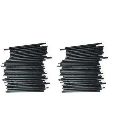 Beaupretty 200 Pcs Eyeliner Smudge Brush Makeup Eyeliner Applicator Brush White Eyeliner Applicator Tool Lip Scrubber Tool Makeup Eyeliner Brush Make up Makeup Brush