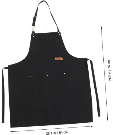 DOITOOL Barber Apron Restaurant Aprons Polyester Apron Cooking Aprons Overalls for Men Apron for Men Grilling Accessories Kitchen Apron Fabric Men and Women Barbecue Work Clothes - Buy Online on GoSupps.com