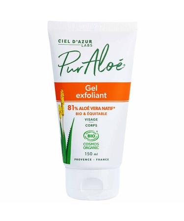 Pur Alo Gel Exfoliant l'Aloe Vera 81% Bio 150 ml