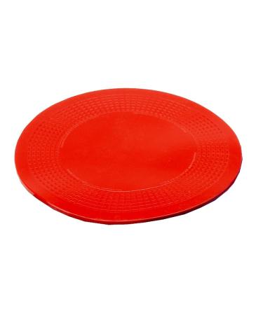 NRS Healthcare Dycem Non-Slip Mat Circular Mat - 19 cm (7.5 inch) Diameter Red Red 19 cm (7.5-inch) Diameter - Buy Online on GoSupps.com