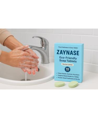 Foaming Hand Soap Tablets Hand Soap Refill Tablets Refill Tablets for Foaming Soap Dispenser Eco-Friendly Zero Waste Hand Wash Refills (Pack of 10 Perrine Lemon) Without Dispenser Perrine Lemon 0.9 Fl Oz (Pack of 10) - Buy Online on GoSupps.com