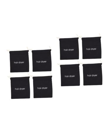 Healeved 8 Pcs Hair Dryer Storage Bag Hairdryer Drawstring Bag Hair Bag Cosmetic Bag Outdoor Travel Fabric