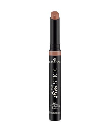 Essence Slim Stick Lipstick No. 101 Choc-O-Holic | Long-Lasting Nourishing Vegan Matt Finish | 3-Pack (3x1.7g) - Perfume & Paraben Free - Buy Online on GoSupps.com