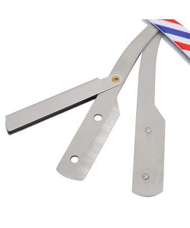 Premium Stainless Steel Hand Razor with Printed Handle | Ideal for Home & Hair Salon Use - International Shipping - Buy Online on GoSupps.com