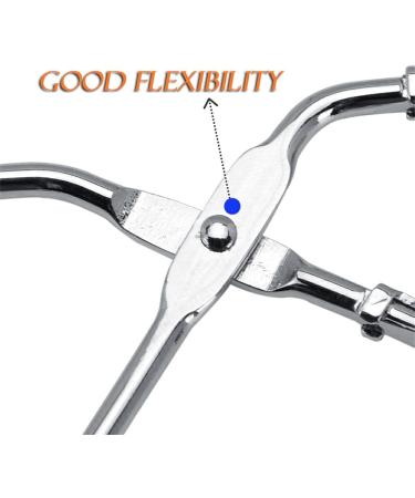 lmoikesz 2 Pieces Eyelash Curlers Stainless Steel Lash Curler Beauty Accessories Tool with Silicone Pads for Women Adults - Buy Online on GoSupps.com
