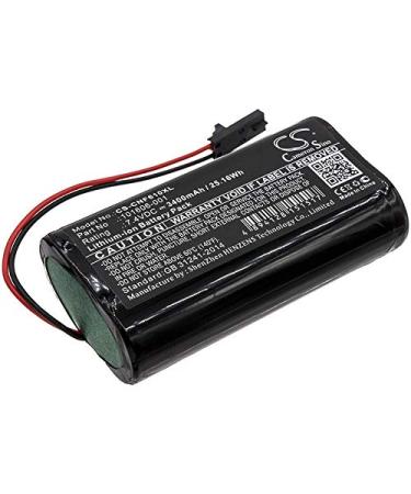 DCH 3400mAh Battery Replacement for ComSonics 101610-DF QAM Sniffer 101606-001