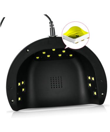 Healeved 2pcs Nail Lamp Nail Art Equipment Uv Nail Dryer Led Nail Curing Gel Led Dryer Nail Dryer Machine Gel Nail Led Gel Lamp Nail Gel Professional Nail Art Tools Timer White Intelligent - Buy Online on GoSupps.com
