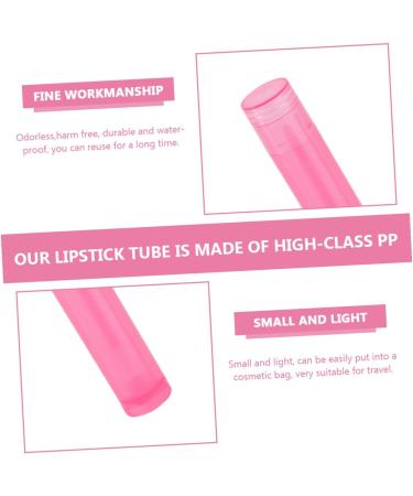 SHERCHPRY 24 pi ces Tubes Vides DIY pour Portable Rose Tubes Rechargeables Simples et Durables pour Gloss et - Buy Online on GoSupps.com