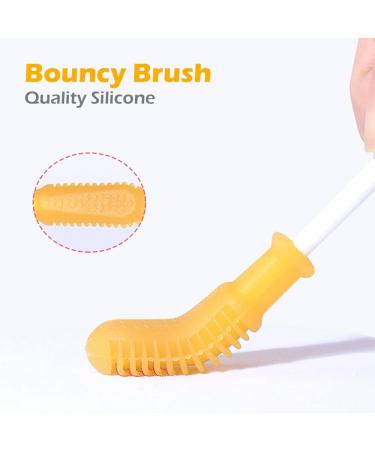 Baby Tongue Cleaner & Toothbrush - 30 Pcs Disposable Silicone Infant Oral Cleaner for Gum & Teeth Brush, Thrush Treatment 0-36 Months - Buy Online on GoSupps.com